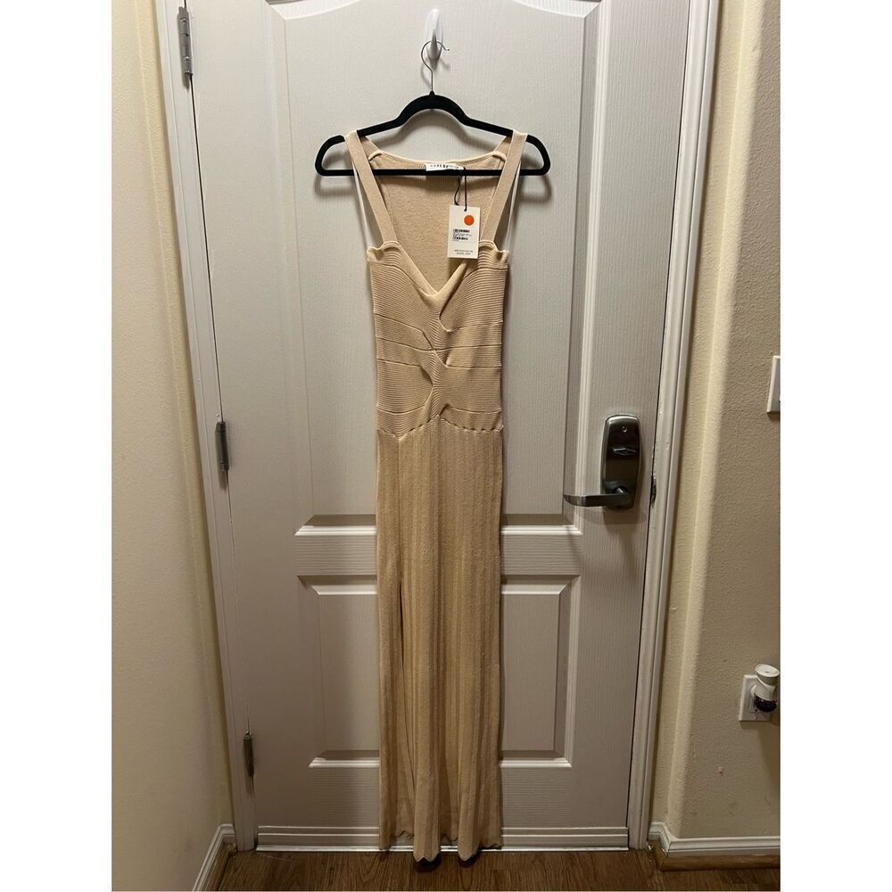 SOVERE Patience Strappy knit midi length dress size S Beach Dress NWT218 - Picture 7 of 10